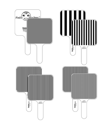 Tarjetas Patti Stripes